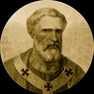 Portrait medallion of Pope Leo VII, after the basilica frieze