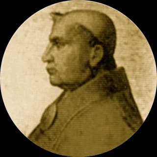 Portrait medallion of Pope Pius II, after the basilica frieze